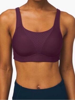 Two Lululemon Run Time Bras